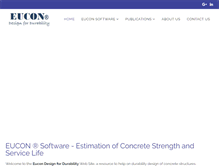 Tablet Screenshot of eucon.gr