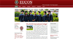 Desktop Screenshot of eucon.edu