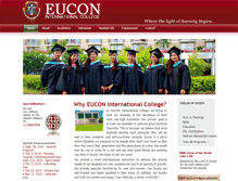 Tablet Screenshot of eucon.edu